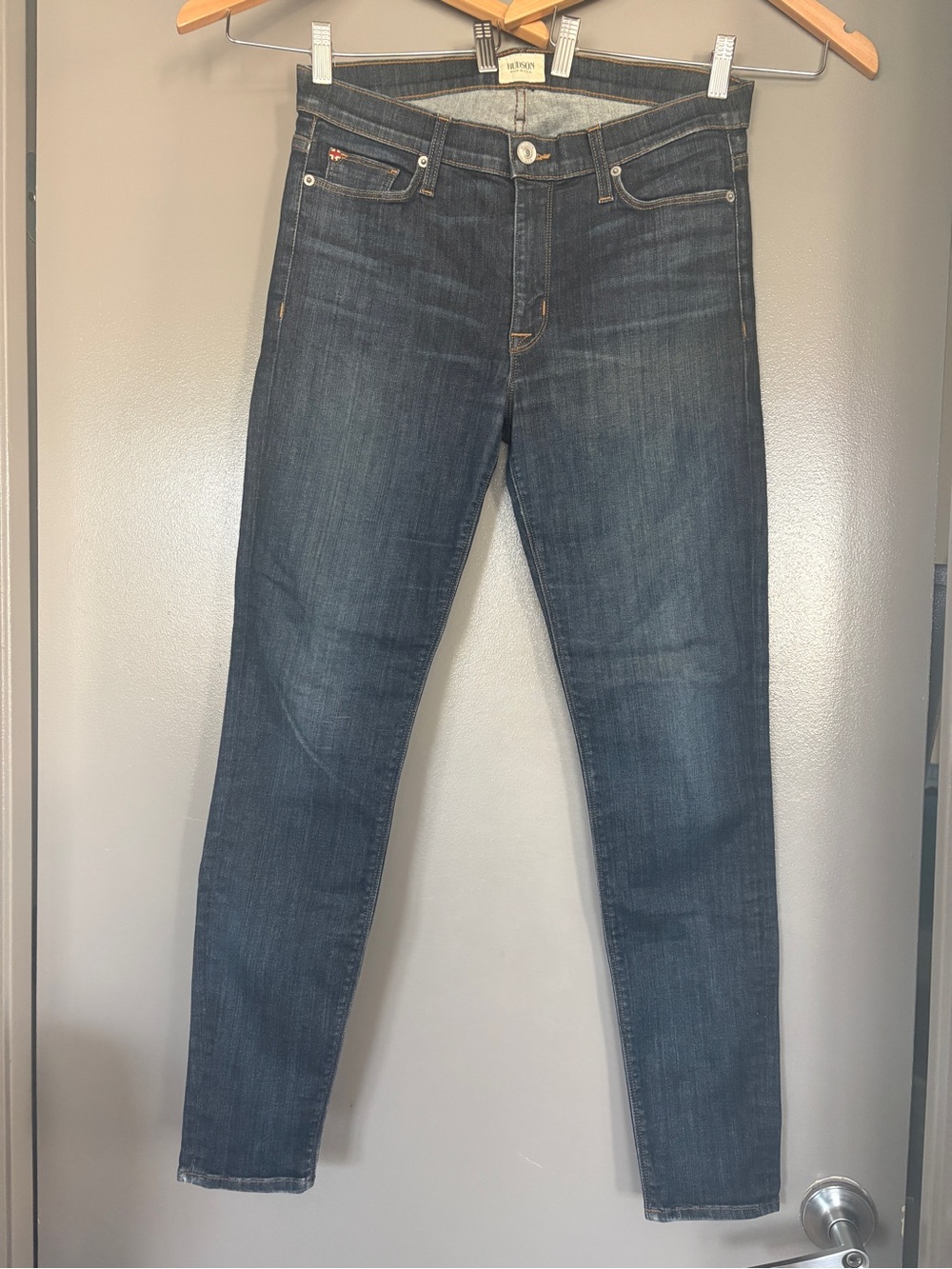 Hudson Jeans Straight Leg Dark Blue Women’s Jeans